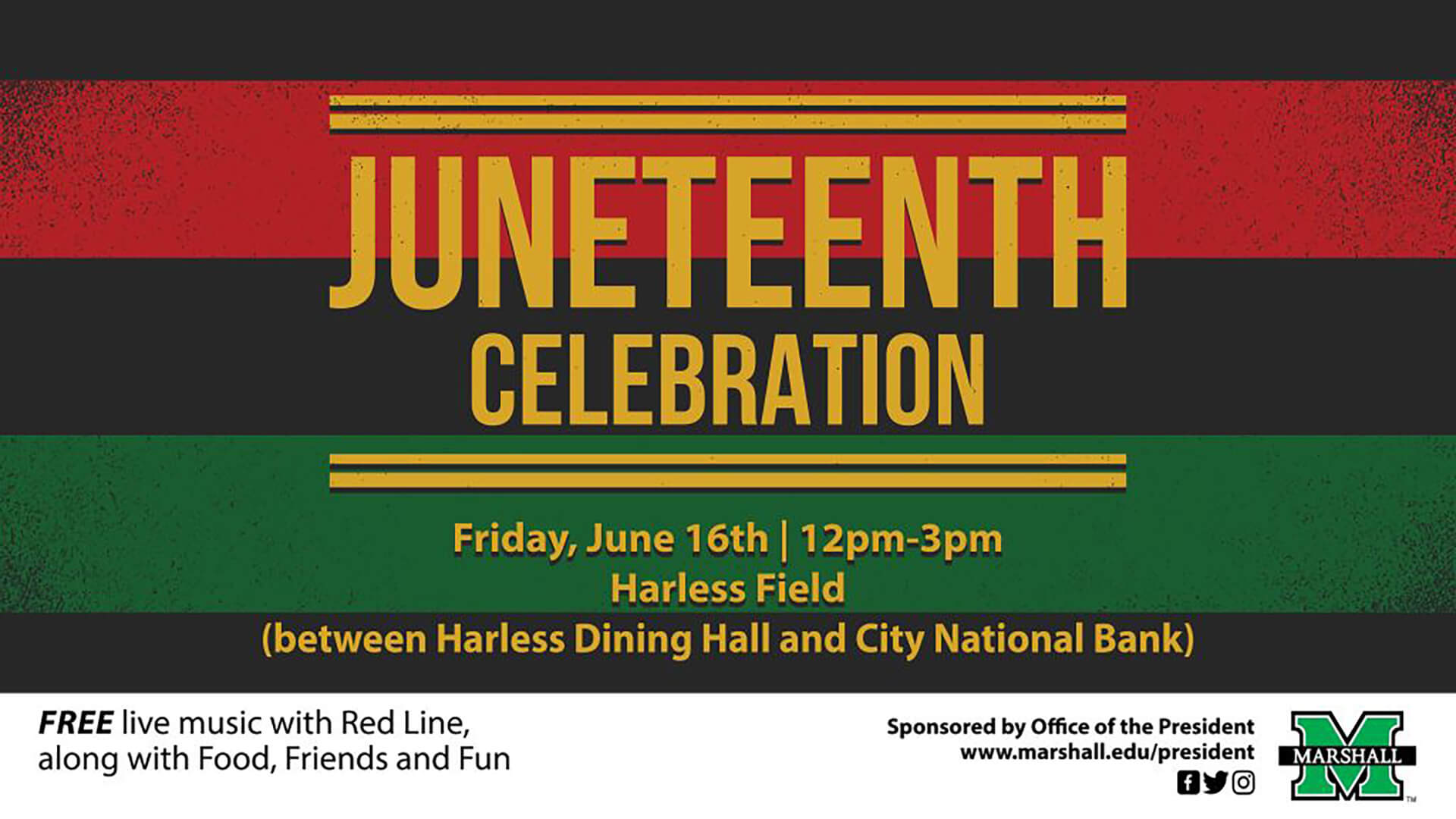 Marshall To Celebrate Juneteenth On Friday - Marshall University News