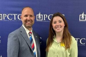 CFS student, professor present at Putnam Country Career & Technical Center Cybersecurity Conference