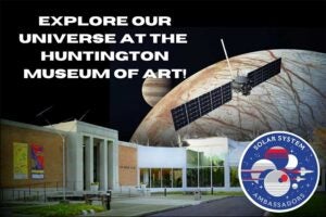 Graduate Student and NASA Solar System Ambassador Ellie White to host events at Huntington Museum of Art