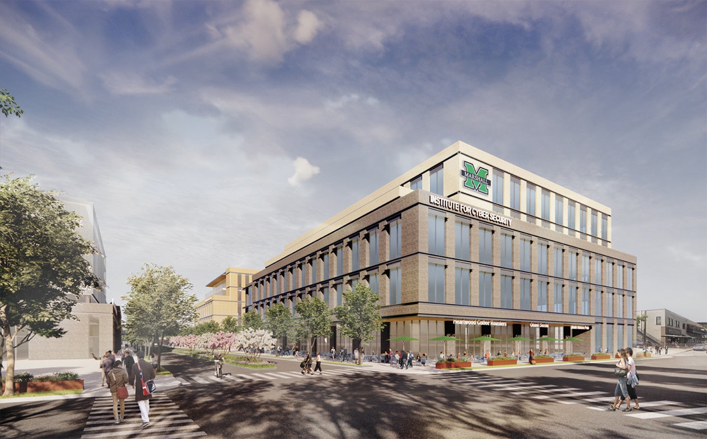 Marshall University Institute for Cyber Security rendering