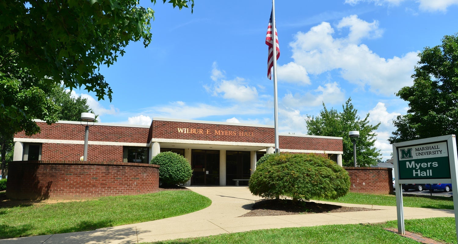 Myers Hall, home of the Marshall University HELP Program