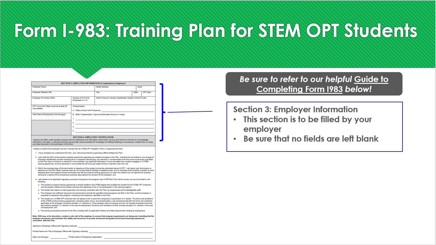 STEM OPT Extension Online Training Module - Office Of International ...