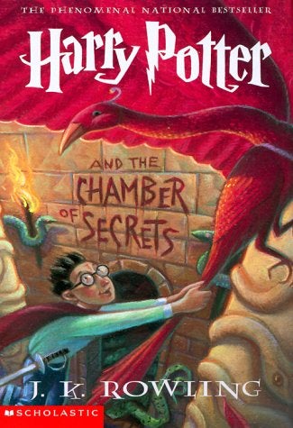 harry potter and the chamber of secrets cover