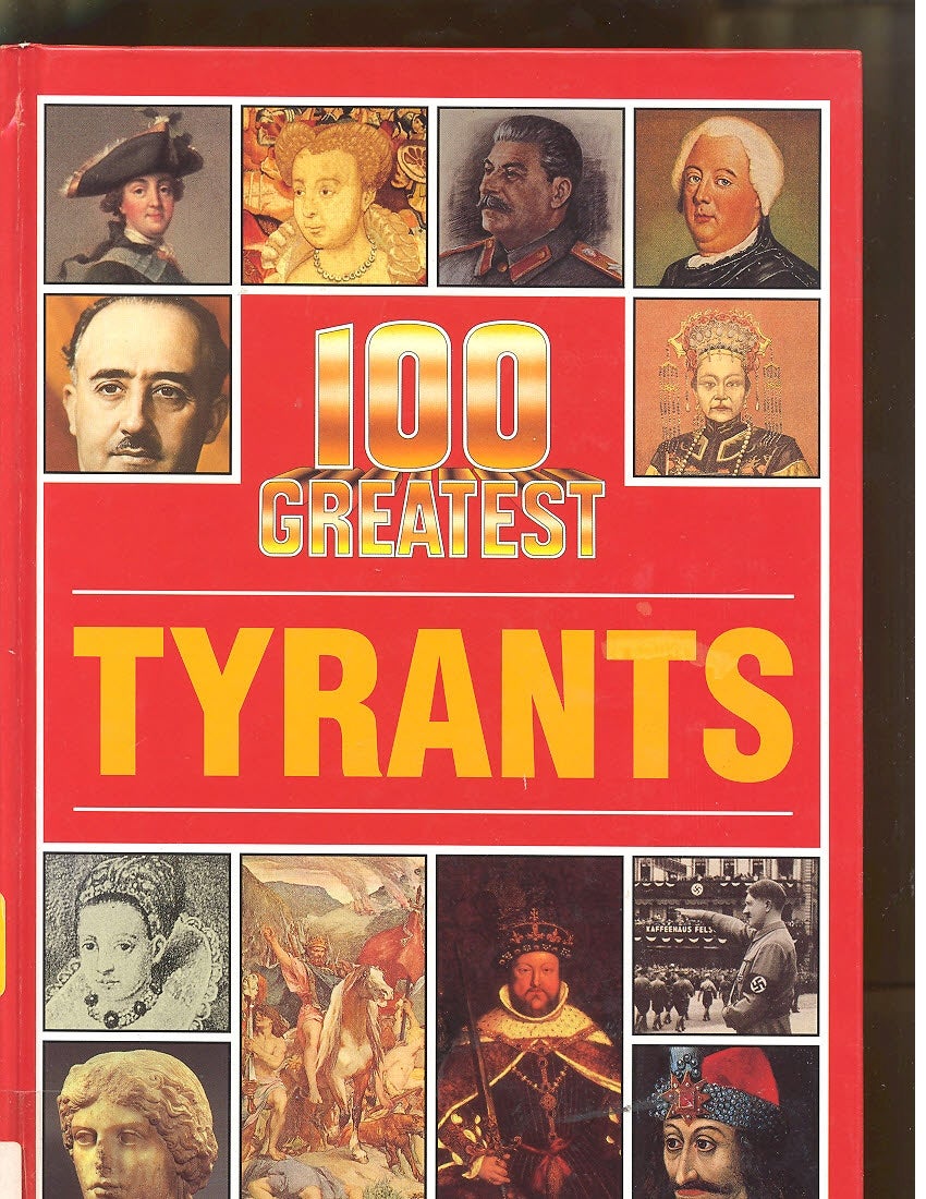 100 greatest tyrants cover