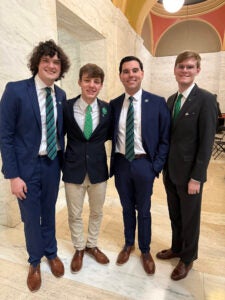 Marshall University Student Government Association Students at Marshall Day at the Capitol