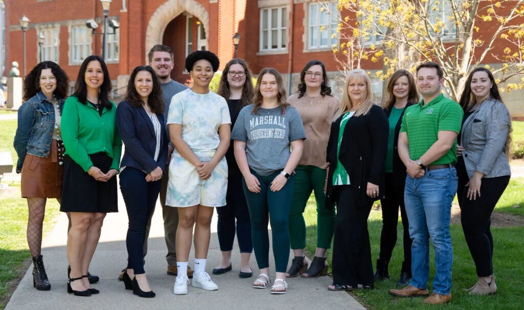 Marshall Online staff group photo